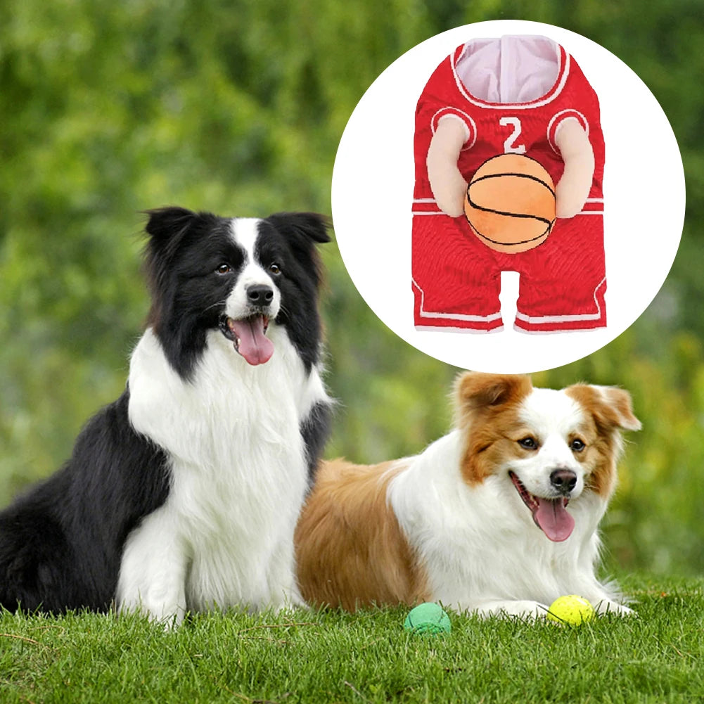 Dog Basketball Player Costume - Halloween, Funny