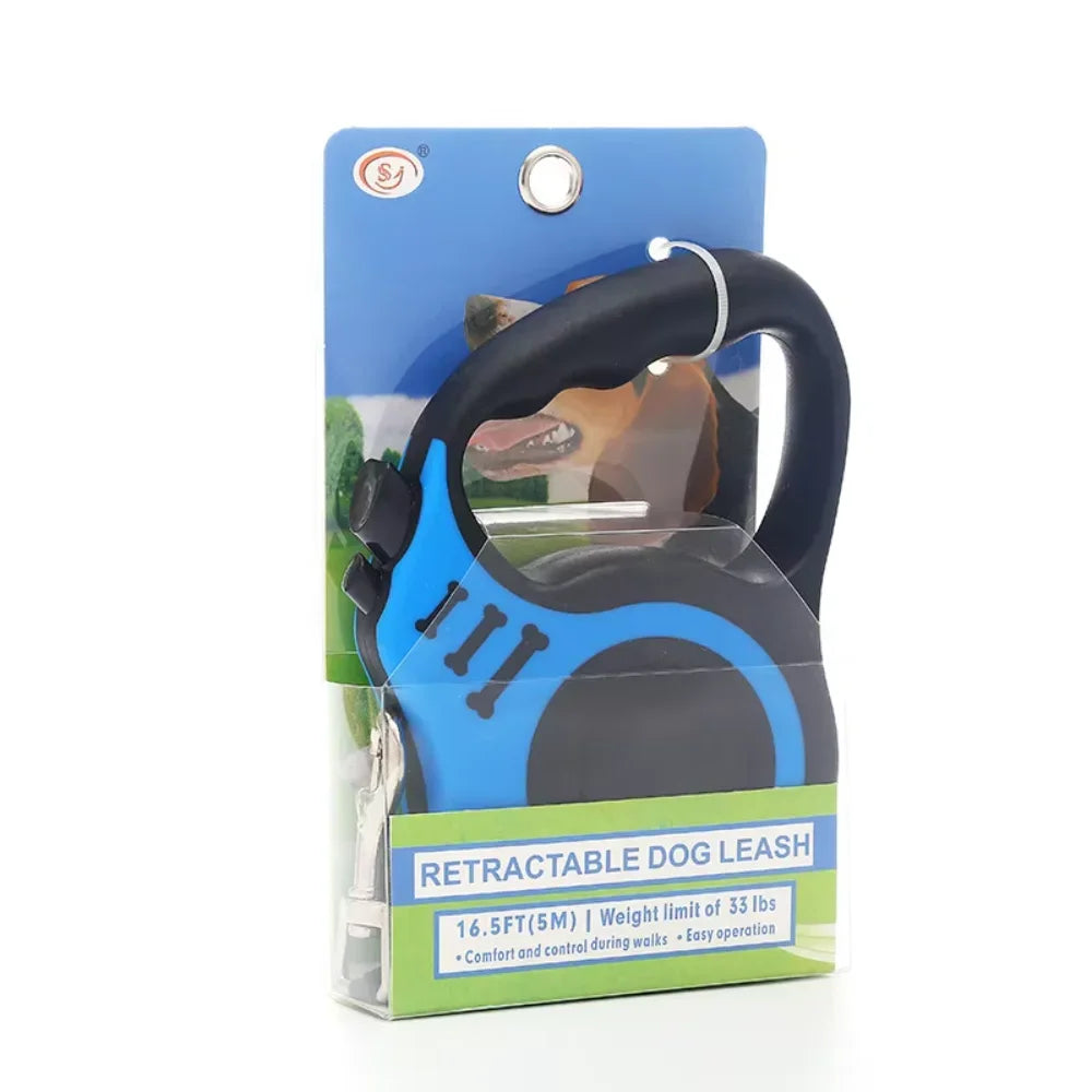 Automatic Retractable Leash For Dogs - Rope, Harness