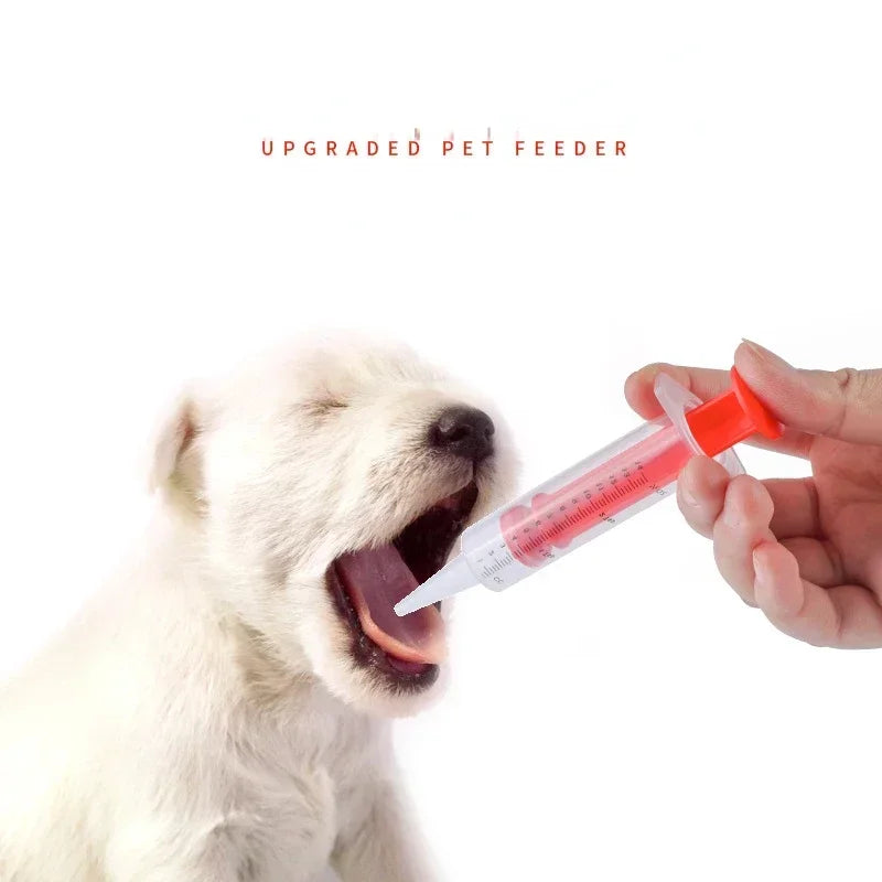 Pet Medicine Feeding Dispenser With Soft Tip