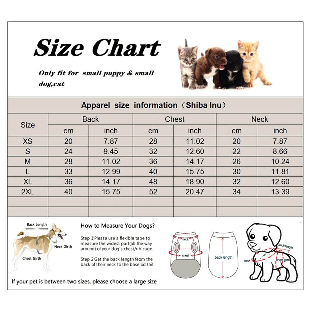 Warm Cotton Padded Windproof Vest Jacket For Dogs