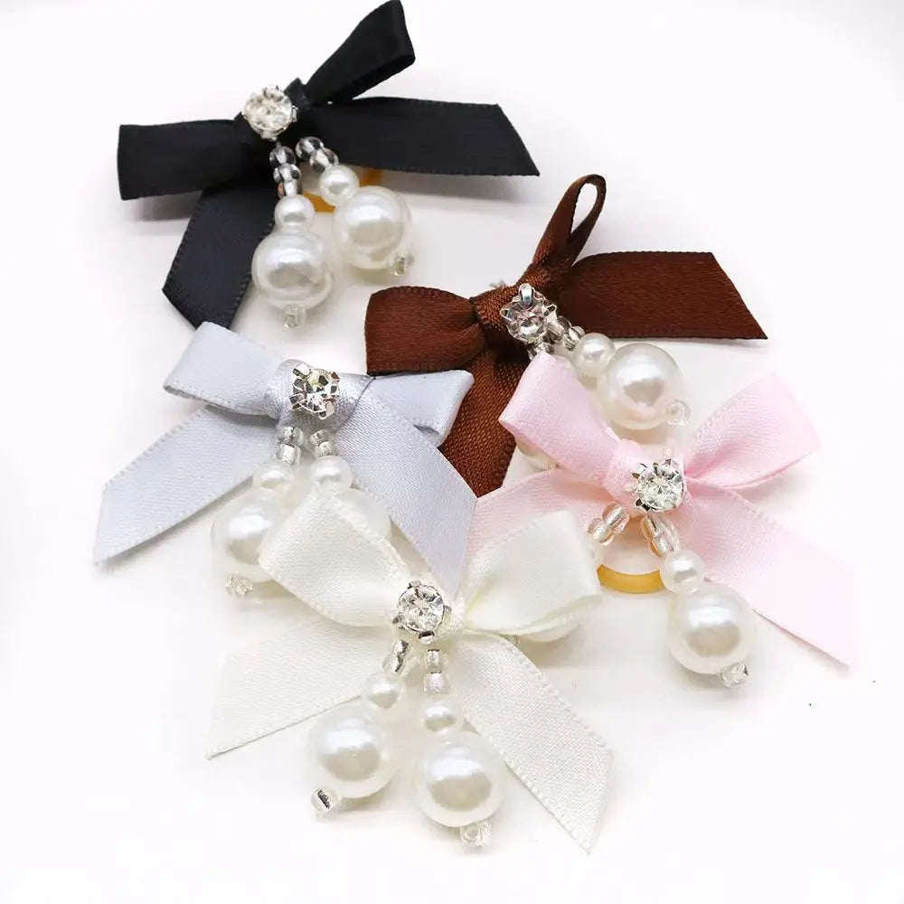 5/10PCS New Diamonds Puppy Bows