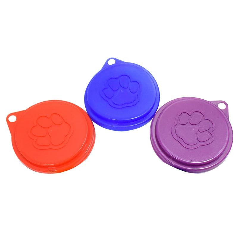 Reusable Plastic Lid Pet Caps With Print