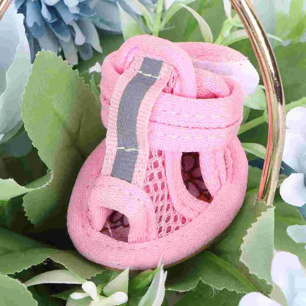 4 Piece Breathable Mesh Sandals - Size 5