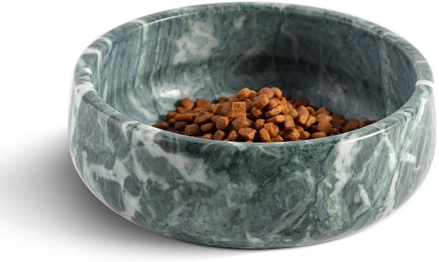 Natural Marble Pet Bowl For Dogs/Cats