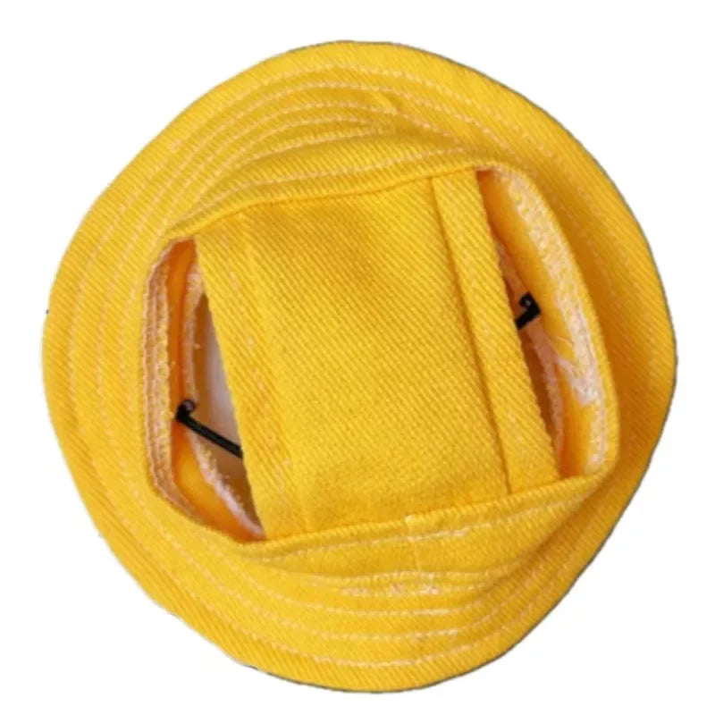 Cute Pet Hat With Ear Hole, Visor