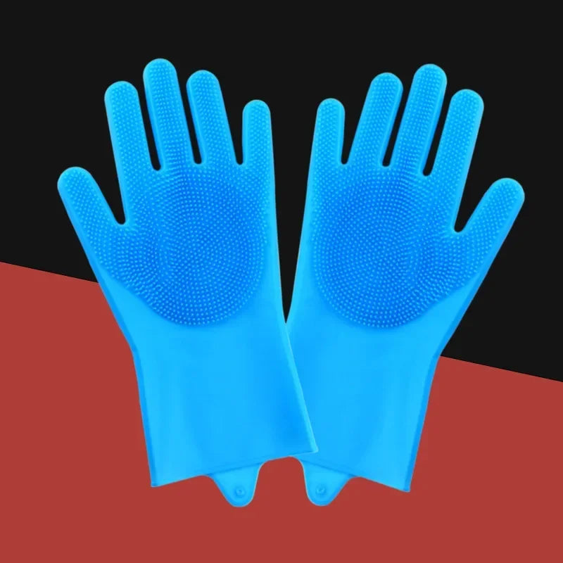 Pet Cleaning Gloves For Bathing With Shampoo