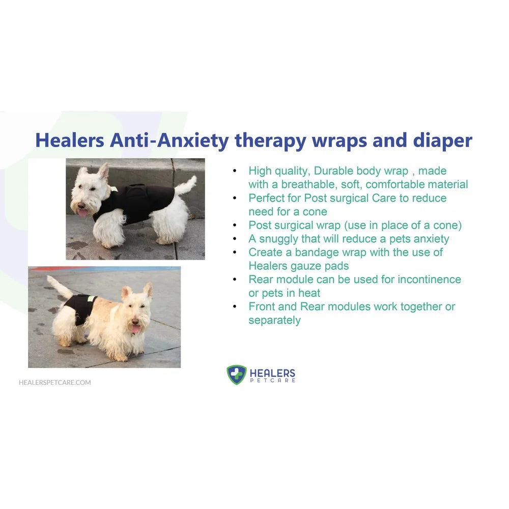 Small Dog Anxiety Body Vest - Comfort, Calm, Breathable