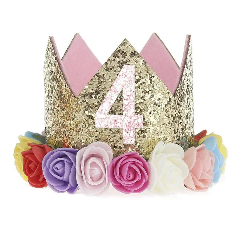 1st 2nd 3rd Year Birthday Party Hats